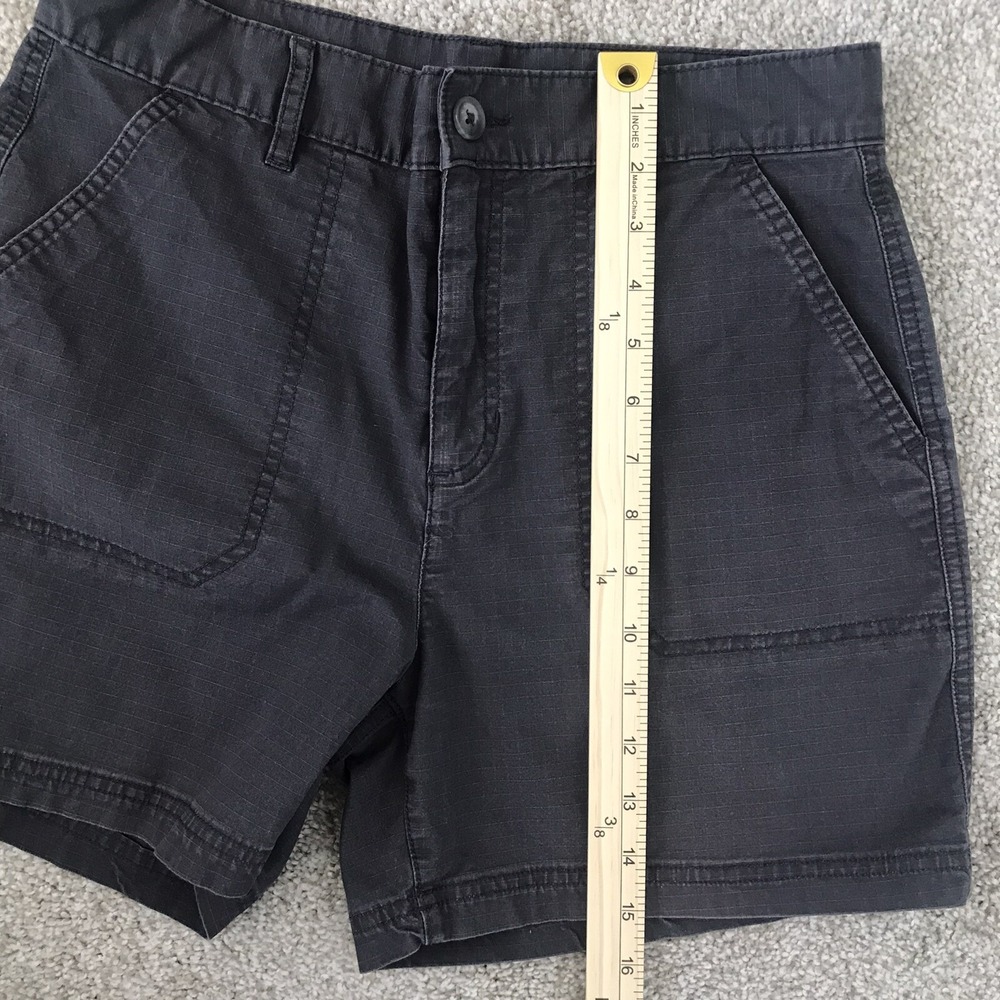 Eddie Bauer Shorts Women's 6 Gray Ripstop Specially Dyed Outdoor Hiking Casual - Picture 13 of 14